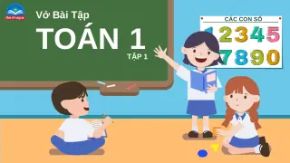 Ảnh bìa vở bài tập toán 1 tập 1 chân trời sáng tạo