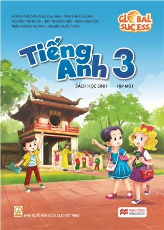 Tiếng Anh lớp 3 tập 1, 2 - Sách Global Success- Edulive.net